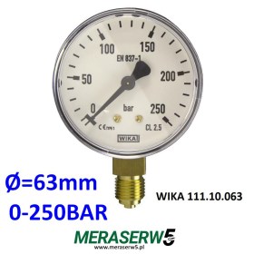 M63R/111.10.063 WIKA  0-250BAR